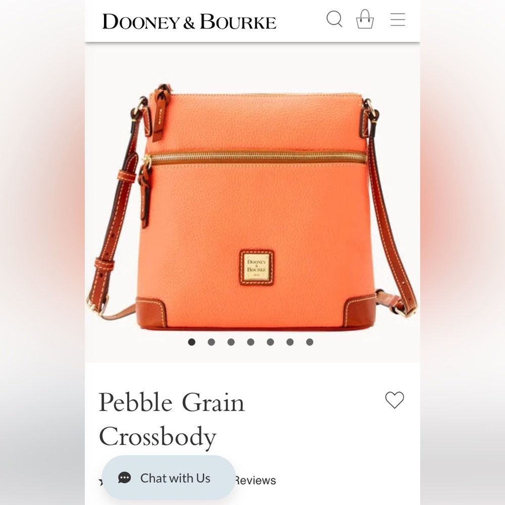 Dooney & Bourke Brown Crossbody Bag with Classic Design